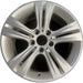 17" BMW 320i 12-13 , 17x7.5 , 5 spoke, double spoke Original OEM Wheel Rim - Front View