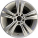 17" BMW 320i 12-13 , 17x7.5 , 5 spoke, double spoke Original OEM Wheel Rim - Front View