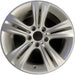 17" BMW 320i 12-13 , 17x7.5 , 5 spoke, double spoke Original OEM Wheel Rim - Front View