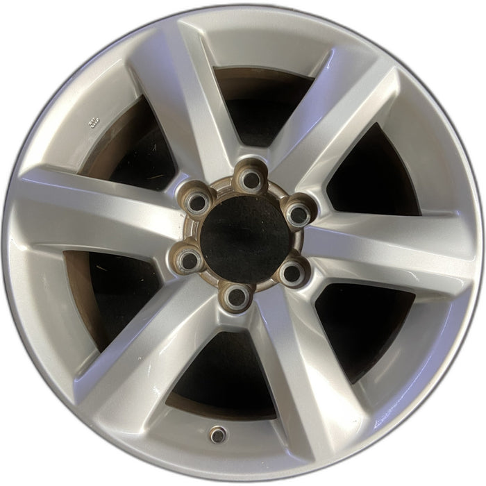 18" LEXUS GX460 10-11 Original OEM Wheel Rim - SILVER - Front View