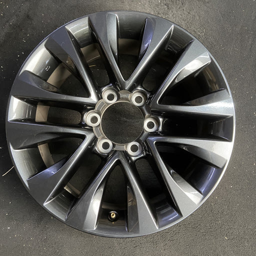 18" LEXUS GX460 17 , , split spoke , gunmetal Original OEM Wheel Rim - CHARCOAL - Additional View