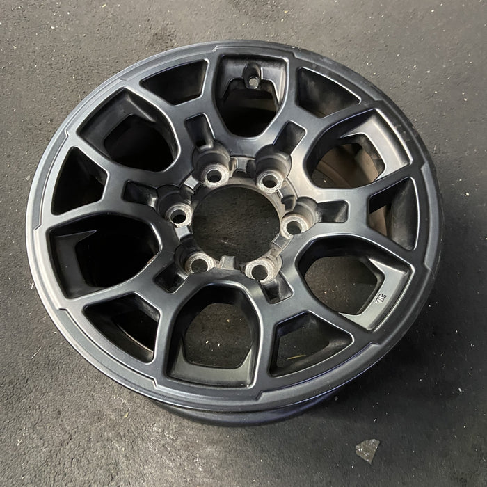 16" TACOMA 19 16x7, alloy, 6 spoke, D Spoke Original OEM Wheel Rim - BLACK - View 8