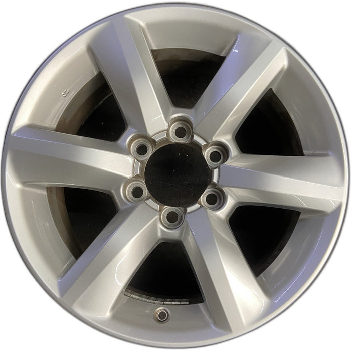 18" LEXUS GX460 10-11 Original OEM Wheel Rim - SILVER - Front View