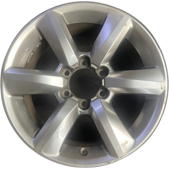 18" LEXUS GX460 10-11 Original OEM Wheel Rim - SILVER - Front View