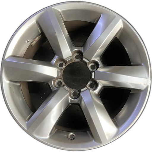 18" LEXUS GX460 10-11 Original OEM Wheel Rim - SILVER - Front View