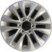 18" LEXUS GX460 14-17 , , split spoke , Original OEM Wheel Rim - SILVER - Front View