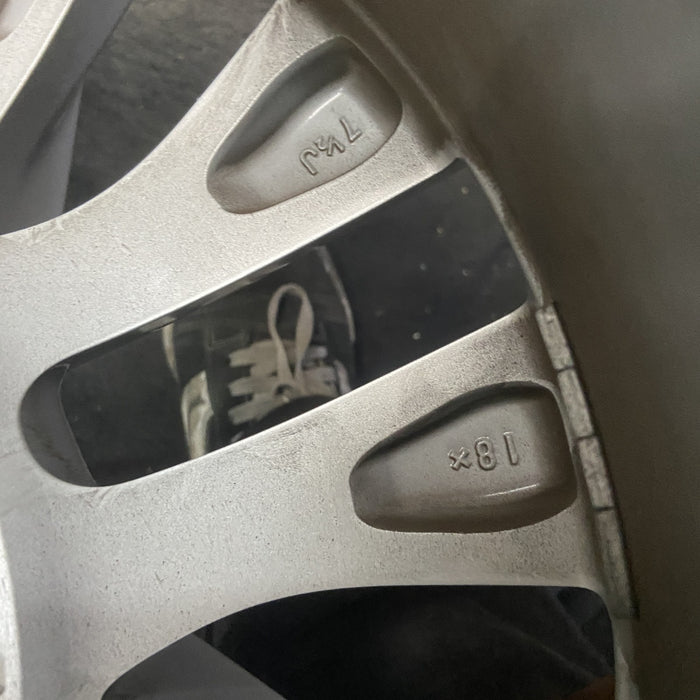 18" LEXUS GX460 14-17 , , split spoke , Original OEM Wheel Rim - SILVER - View 9
