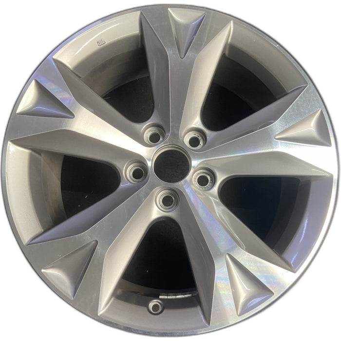 18" LEXUS NX200T 17 18x7.5 , w/o sport package; Original OEM Wheel Rim - - Front View