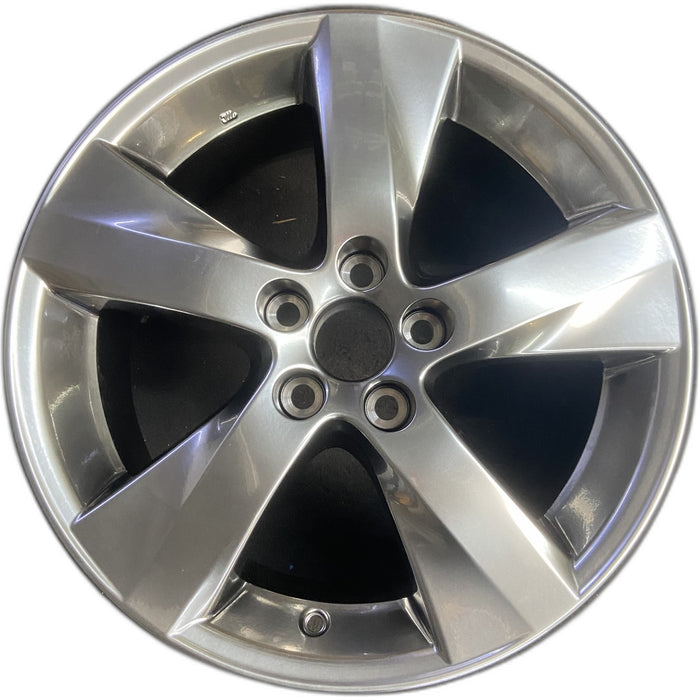 18" LEXUS IS250 10-11 18x8.5 , 5 spoke, twisted Original OEM Wheel Rim - HYPER - Front View