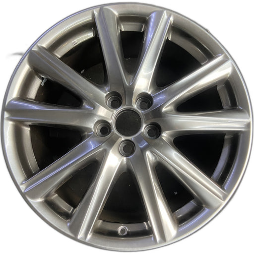 19" LEXUS GS350 13-14 19x9 , 10 spoke Original OEM Wheel Rim - Front View