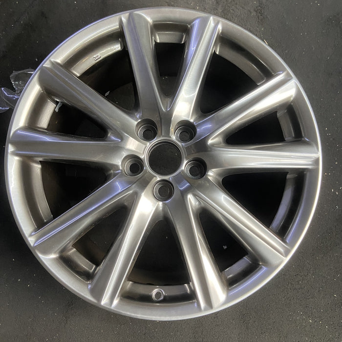 19" LEXUS GS350 13-14 19x9 , 10 spoke Original OEM Wheel Rim - Additional View