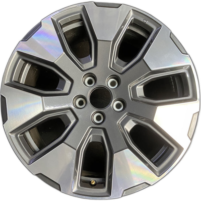 20" PILOT 26 20x8 , 7 spoke, wide spoke, spokes Original OEM Wheel Rim - - Front View