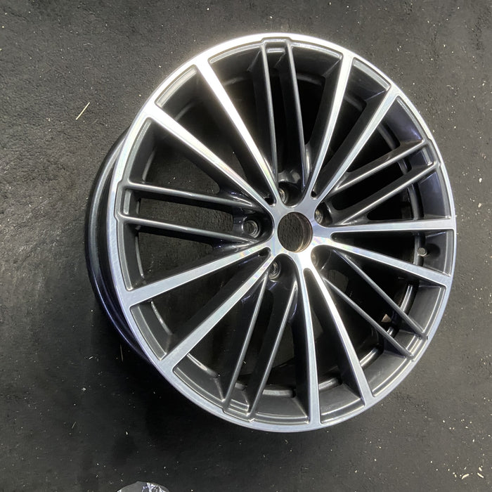 19" 530e 18-20 19x8, 20 spoke Original OEM Wheel Rim - MACHINED CHARCOAL - View 8