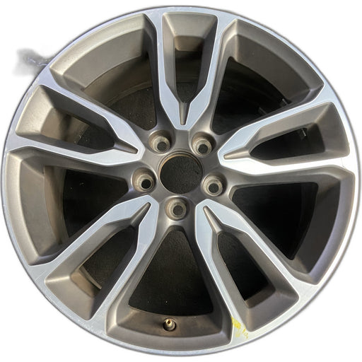 18" VOLVO S60 16-18 S60 Cross Country, 18x7.5 Original OEM Wheel Rim - MACHINED - Front View