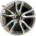 18" VOLVO S60 16-18 S60 Cross Country, 18x7.5 Original OEM Wheel Rim - MACHINED - Front View