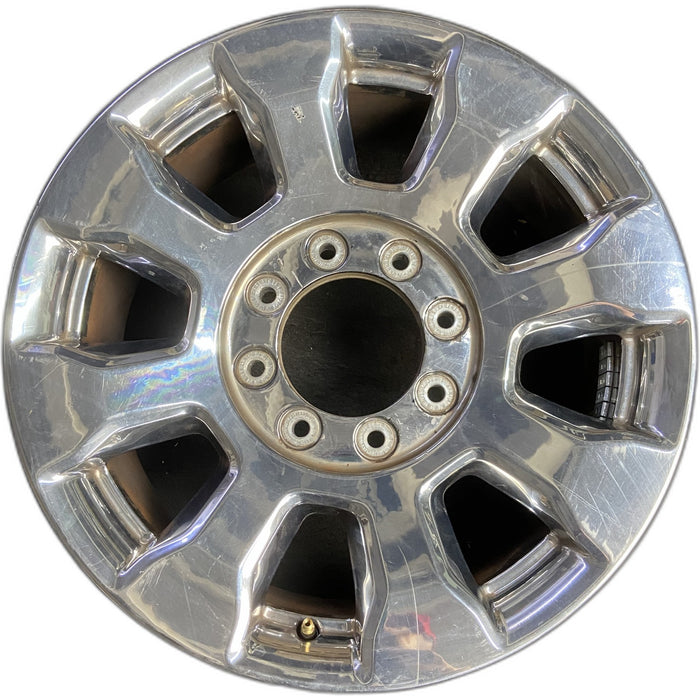 20" FORD F250SD PICKUP 17 20x8 , 8 spoke, , 8" center cap, Original OEM Wheel - Front View