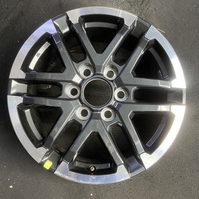 18" TACOMA 24-26 18x7.5, 6 Y spoke Original OEM Wheel Rim - MACHINED CHARCOAL - Additional View