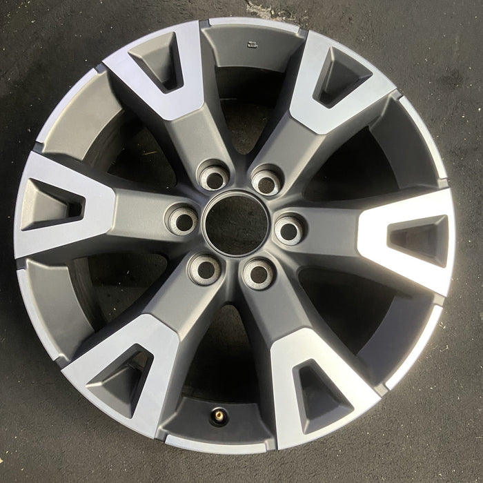 20" 4 RUNNER 25-26 20x8, 6 Y spoke Original OEM Wheel Rim - MACHINED CHARCOAL - Additional View
