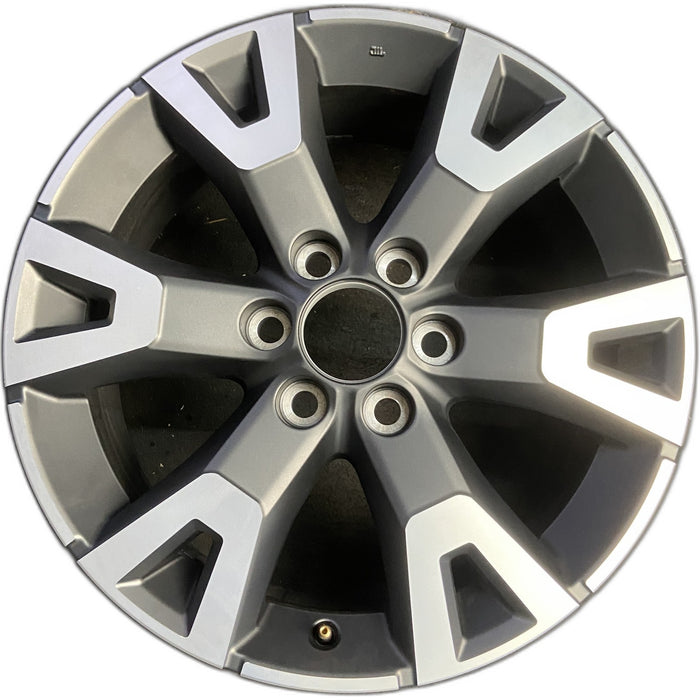 20" 4 RUNNER 25-26 20x8, 6 Y spoke Original OEM Wheel Rim - MACHINED CHARCOAL - Front View