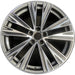 20" AUDI A6 19-20 20x8.5 Original OEM Wheel Rim - MACHINED GREY - Front View