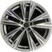 20" AUDI A6 19-20 20x8.5 Original OEM Wheel Rim - MACHINED GREY - Front View