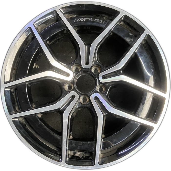 19" MERCEDES C-CLASS 22-24 206 Type , 19x7.5, 5 spoke, Y spoke Original OEM - Front View