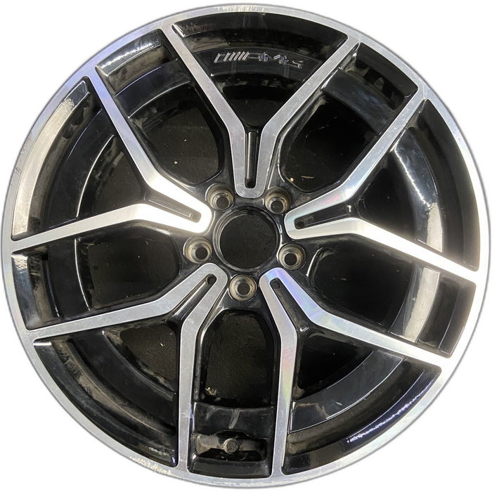 19" MERCEDES C-CLASS 22-24 206 Type , 19x7.5, 5 spoke, Y spoke Original OEM - Front View