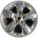 20" DODGE 1500 PICKUP 13 , 20x8, clad Original OEM Wheel Rim - CHROME - Front View