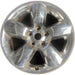 20" DODGE 1500 PICKUP 13 , 20x8, clad Original OEM Wheel Rim - CHROME - Front View