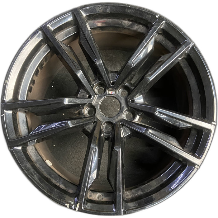 19" BMW Z4 19 19x9, 5 spoke, V spoke, dimple inside spoke, w/o face Original - Front View