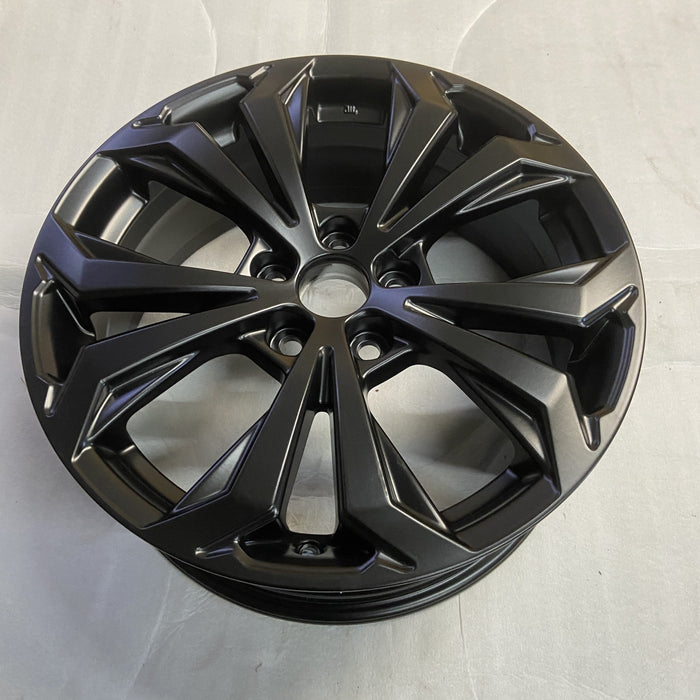 18" RAV4 22 18x7 , 5 spoke, split spoke, Original OEM Wheel Rim - BLACK - View 7
