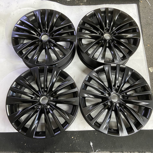 20" HIGHLANDER 20 20x8 , 15 spoke Original OEM Wheel Rim - BLACK - Additional View