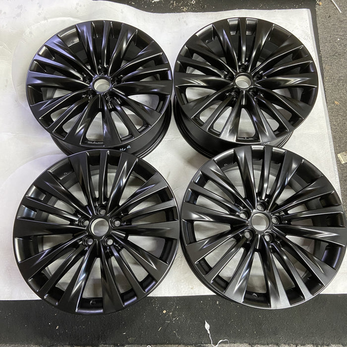 20" HIGHLANDER 20 20x8 , 15 spoke Original OEM Wheel Rim - BLACK - Additional View