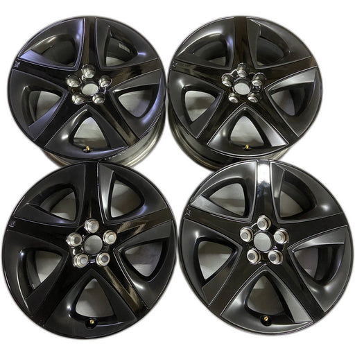 17" PRIUS 16-22 Prius , 17x7 Original OEM Wheel Rim - BLACK - Front View
