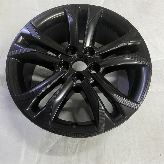 18" SIENNA 24 18x7.5 , Original OEM Wheel Rim - BLACK - View 7