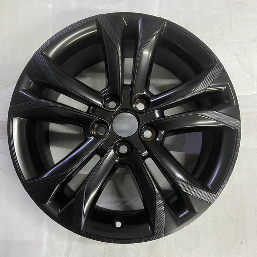18" SIENNA 24 18x7.5 , Original OEM Wheel Rim - BLACK - Additional View