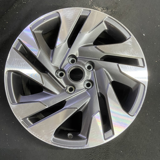 18" LEGACY 23-25 18x7.5 , face with pockets Original OEM Wheel Rim - MACHINED - Additional View