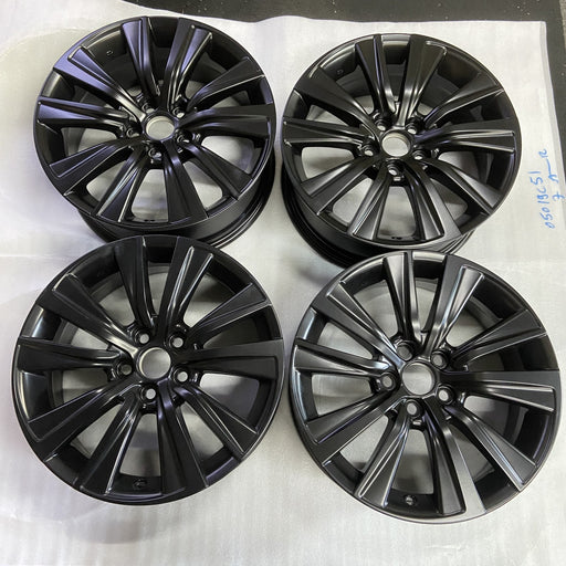 18" VENZA 21-24 18x7 Original OEM Wheel Rim - BLACK - Additional View