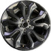 18" MAVERICK PICKUP 23-24 18x7, , 5 spoke, Original OEM Wheel Rim - BLACK - Front View