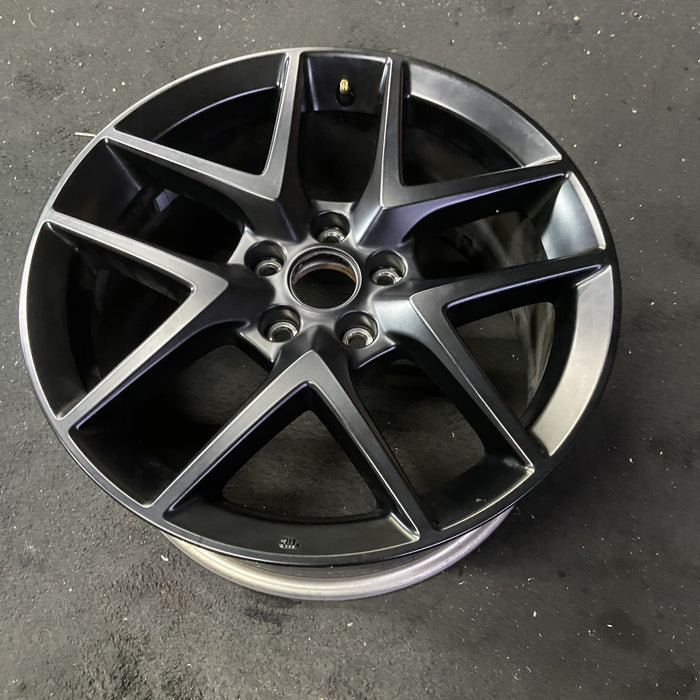 18" CIVIC 23-24 18x8 , 5 spoke, V spoke, Original OEM Wheel Rim - MATTE BLACK - View 8