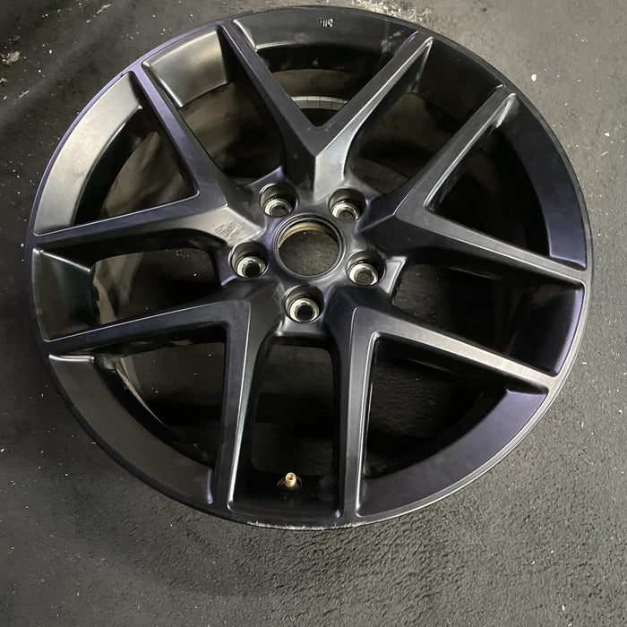 18" CIVIC 23-24 18x8 , 5 spoke, V spoke, Original OEM Wheel Rim - MATTE BLACK - View 7