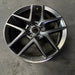 18" CIVIC 23-24 18x8 , 5 spoke, V spoke, Original OEM Wheel Rim - MATTE BLACK - View 8