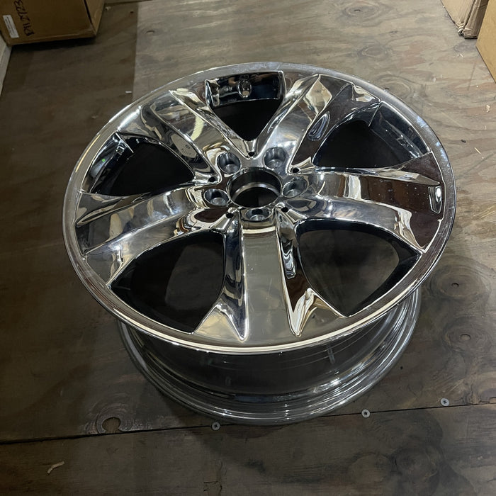 19" MERCEDES GL-CLASS 09 164 Type; GL320, 19x8.5 Original OEM Wheel Rim - CHROME - View 8