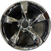 18" MERCEDES C-CLASS 14 204 Type, C250, 18x8.5, 5 spoke Original OEM Wheel Rim - - Front View