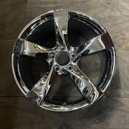 18" MERCEDES C-CLASS 14 204 Type, C250, 18x8.5, 5 spoke Original OEM Wheel Rim - - Additional View