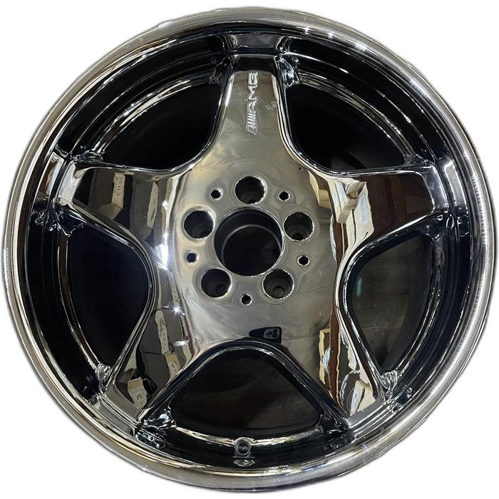 18" MERCEDES S-CLASS 00 129 Type; SL500, , w/Sport, 18x9.5 Original OEM Wheel - Front View