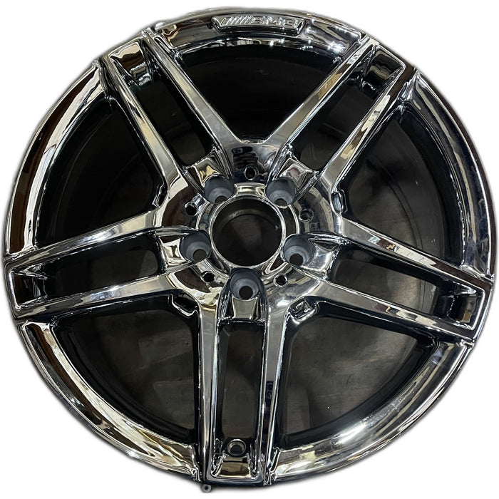 18" MERCEDES E-CLASS 14 207 Type, Conv, E350, 18x8.5 , AMG Original OEM Wheel - Front View