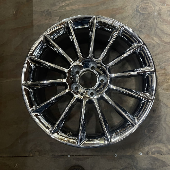 18" MERCEDES SLC-CLASS 17 172 Type, SLC300, 18x8, accents Original OEM Wheel - Additional View