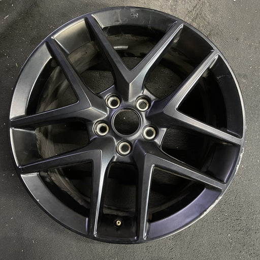 18" CIVIC 23-24 18x8 , 5 spoke, V spoke, Original OEM Wheel Rim - MATTE BLACK - Additional View