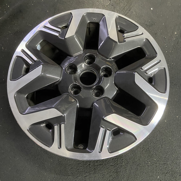 17" FORESTER 25-26 17x7, 6 spoke Original OEM Wheel Rim - MACHINED CHARCOAL - View 7